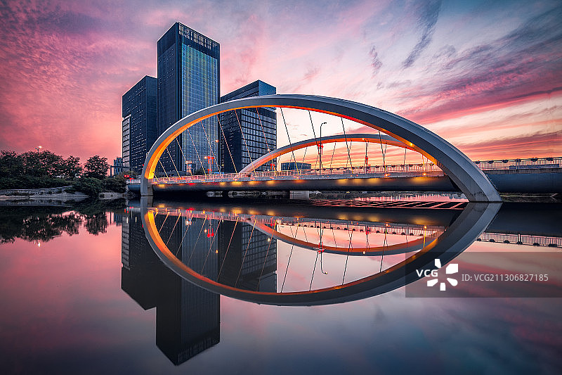 欧亚国际/浐河/桥图片素材