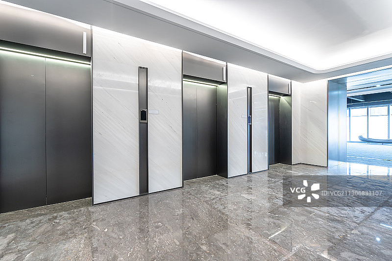 现代城市办公室内部场景图片素材