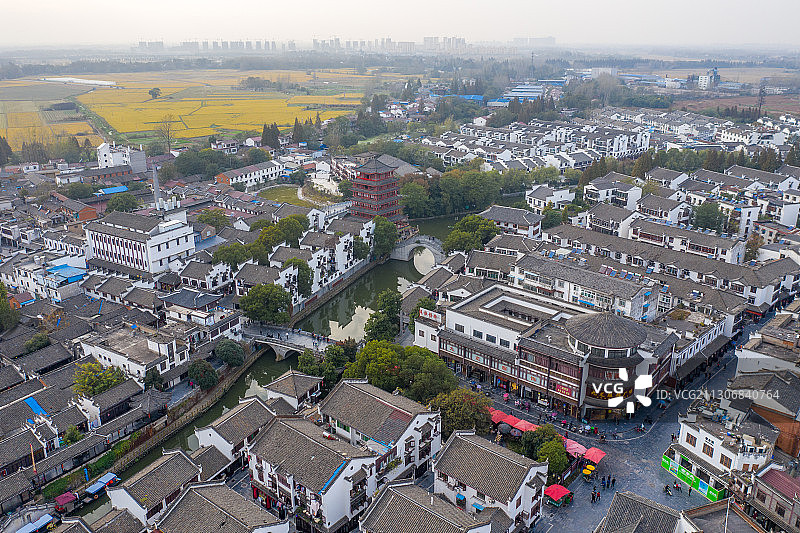 安徽省合肥市肥西县全国5A景区三河古镇图片素材