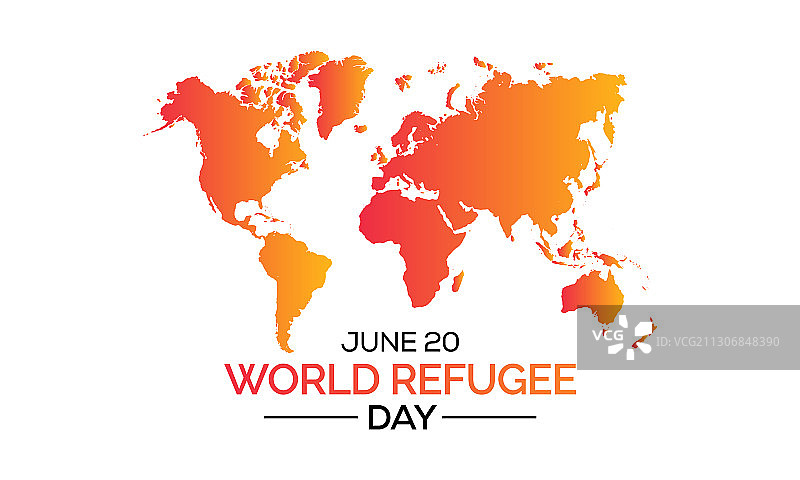 世界难民日图片素材