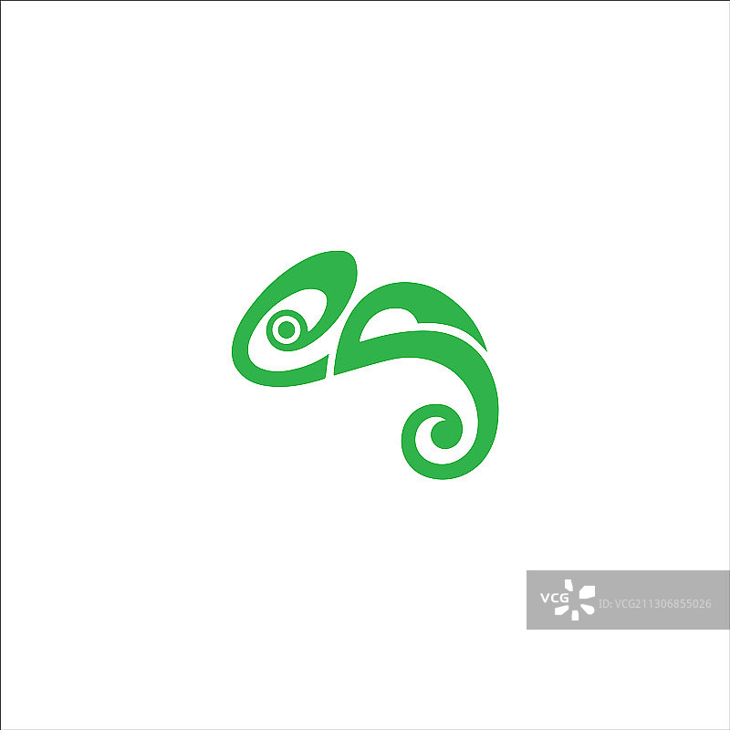 壁虎蜥蜴标志设计图片素材