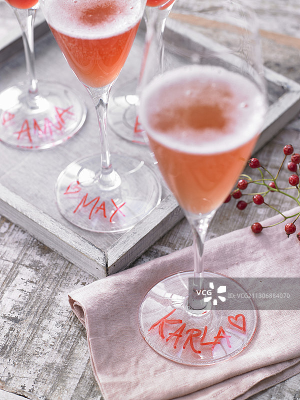 粉红西柚气泡饮图片素材