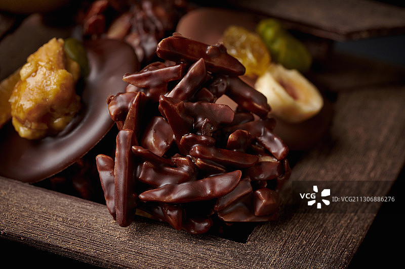 自制巧克力甜点图片素材