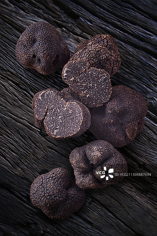 松露食材摆放图片素材