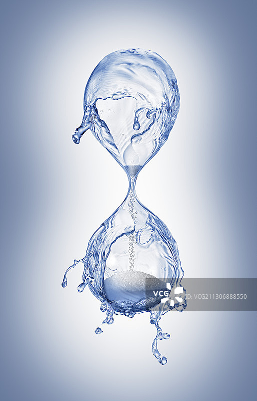 水沙漏图片素材