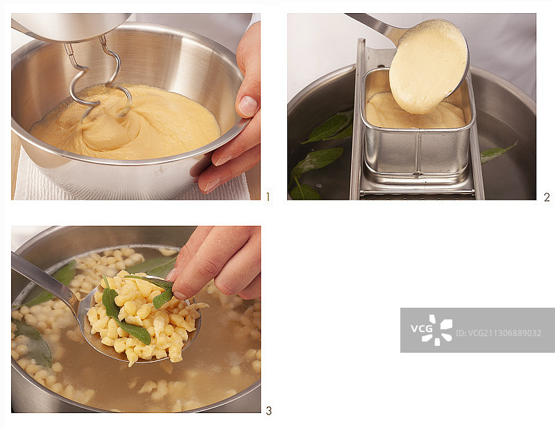 准备鼠尾草意面图片素材