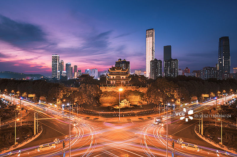 古城长沙图片素材