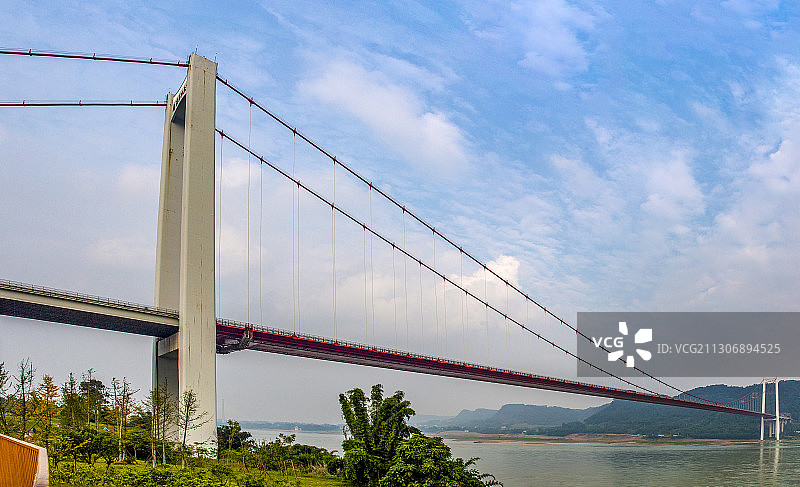 南溪长江大桥图片素材