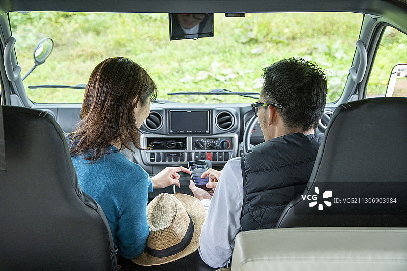 露营车的生活方式图片素材