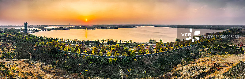 江苏东海县西双湖湿地公园图片素材