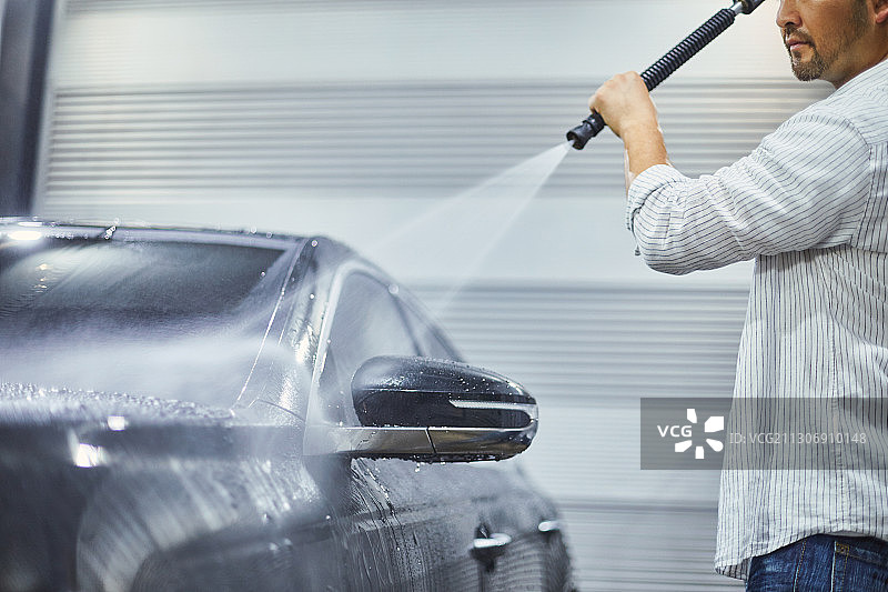 自助洗车图片素材