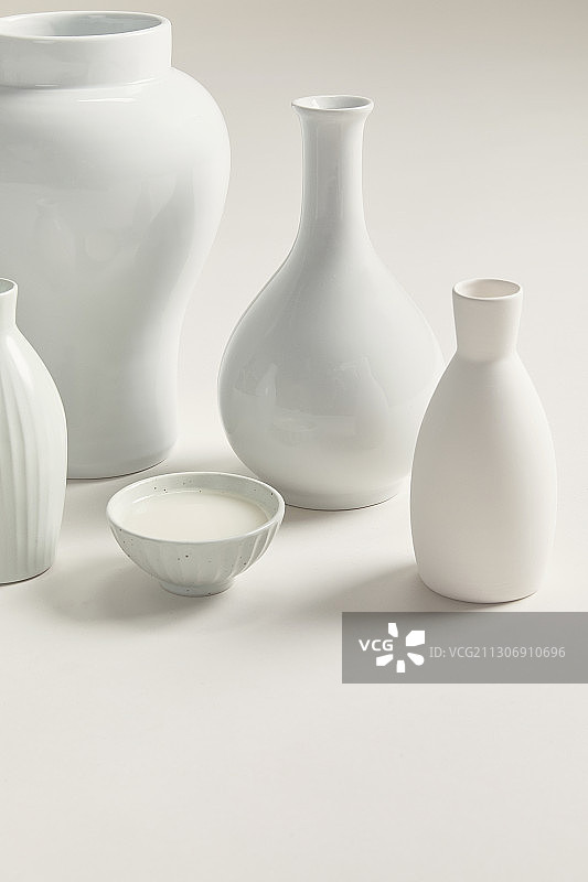 米酒、白酒、瓶子、陶器、杯子图片素材