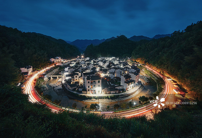 菊径村图片素材