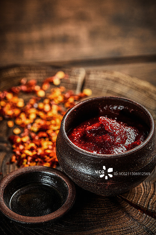 韩国辣椒酱，食品酱料图片素材