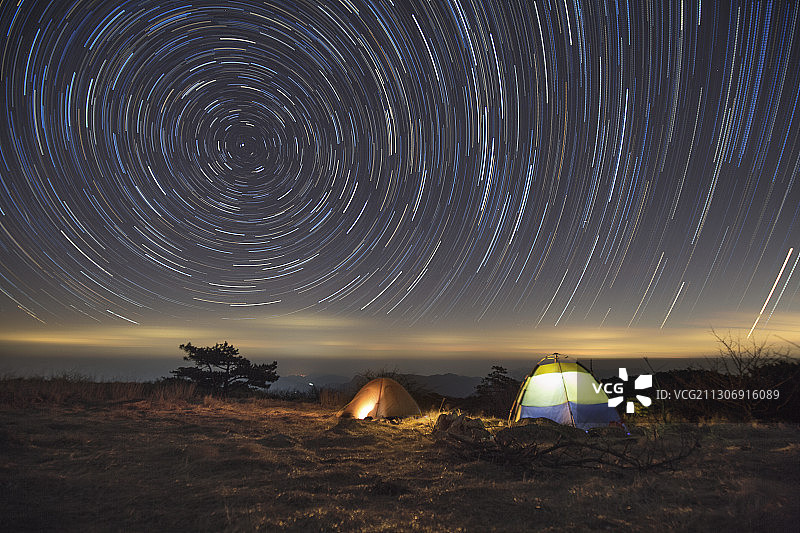 日落星辰图片素材