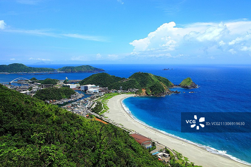 台湾南方澳内埤海滩图片素材