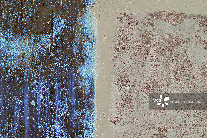 生锈金属墙的反转抽象图像图片素材