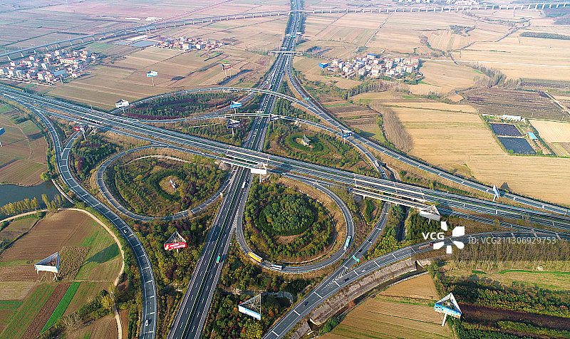 襄郜高速互通图片素材