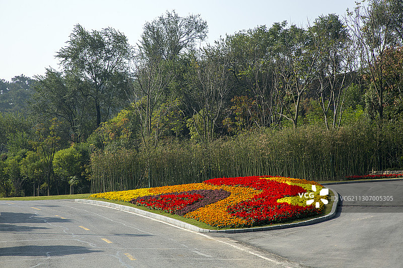 襄阳大岘山生态旅游区自然风光图片素材