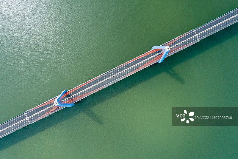 丁字湾大桥图片素材