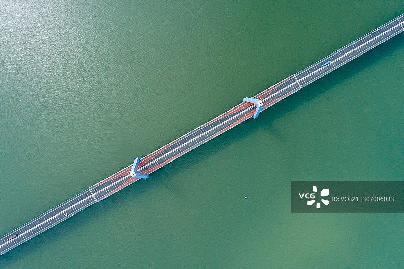 丁字湾大桥图片素材