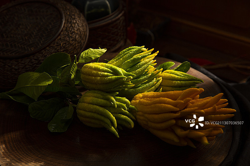 中华美食水果佛手静物图片素材