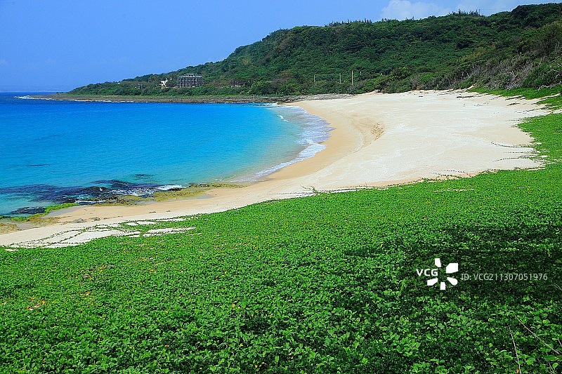 垦丁砂岛贝壳海滩图片素材