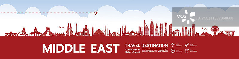 中东旅游目的地图片素材