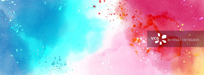 抽象梦幻水彩飞溅表面图片素材