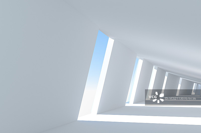 3D抽象形状空间和艺术图片素材