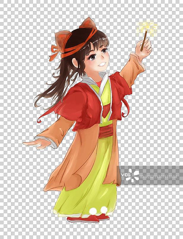 古风女孩图片素材