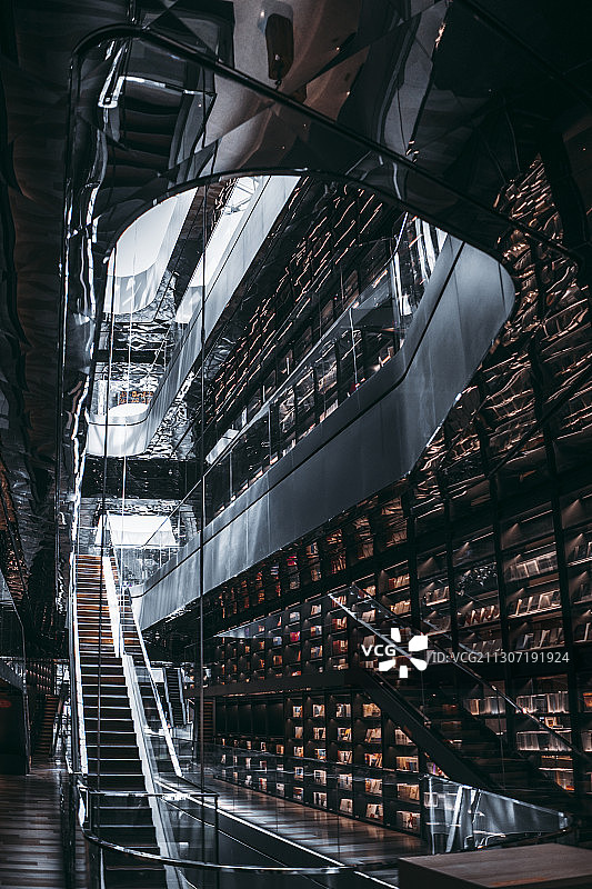 21世纪的藏书阁图片素材