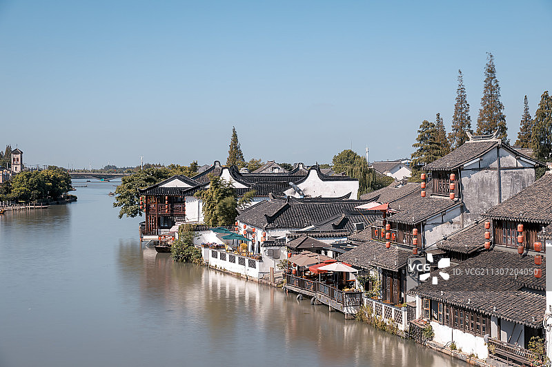 上海市青浦区朱家角古镇图片素材