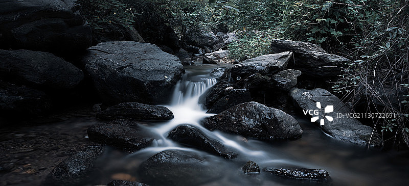 秦岭-金龙峡 西安图片素材