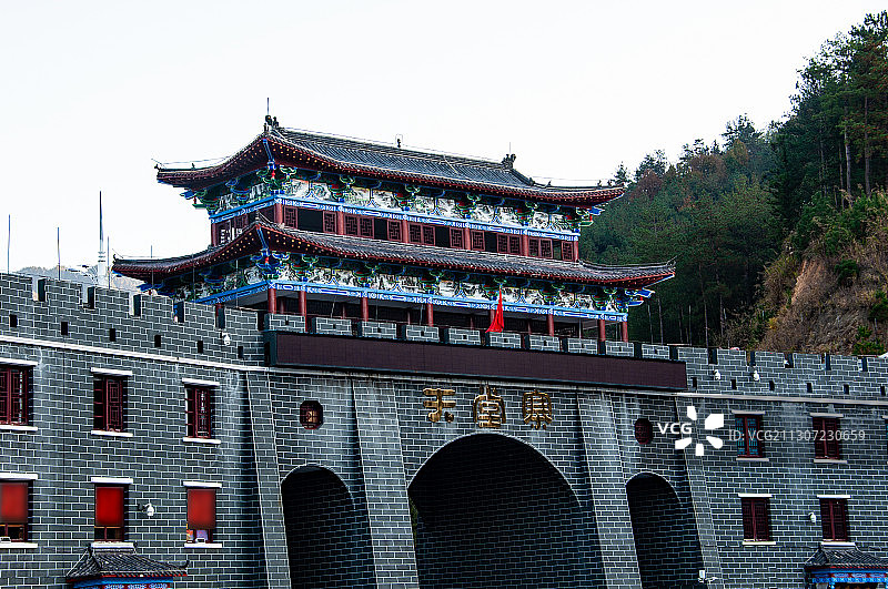 大别山湖北黄冈罗田天堂寨国家地质公园图片素材