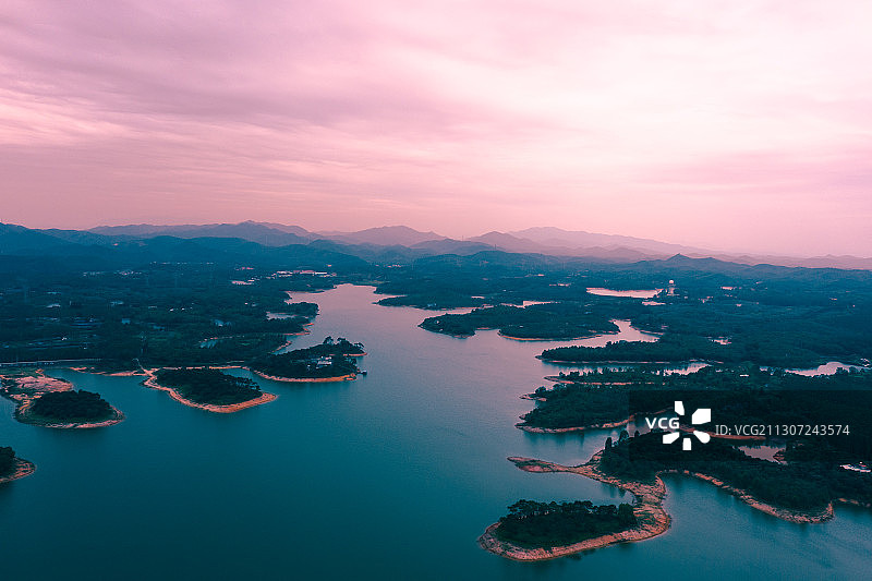 金龙高水库图片素材