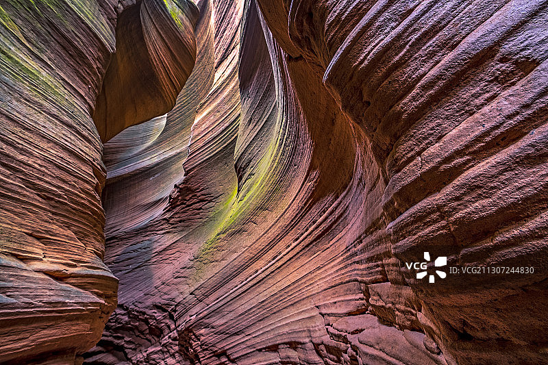 《活丹霞波浪谷》图片素材