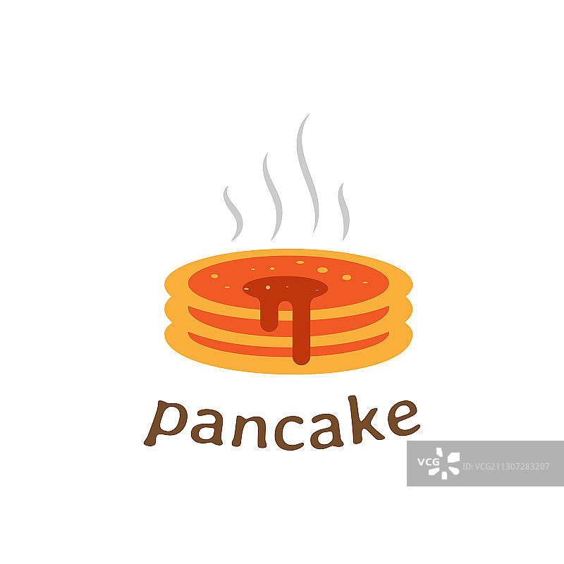 文件中的薄烤饼概念logo设计图片素材