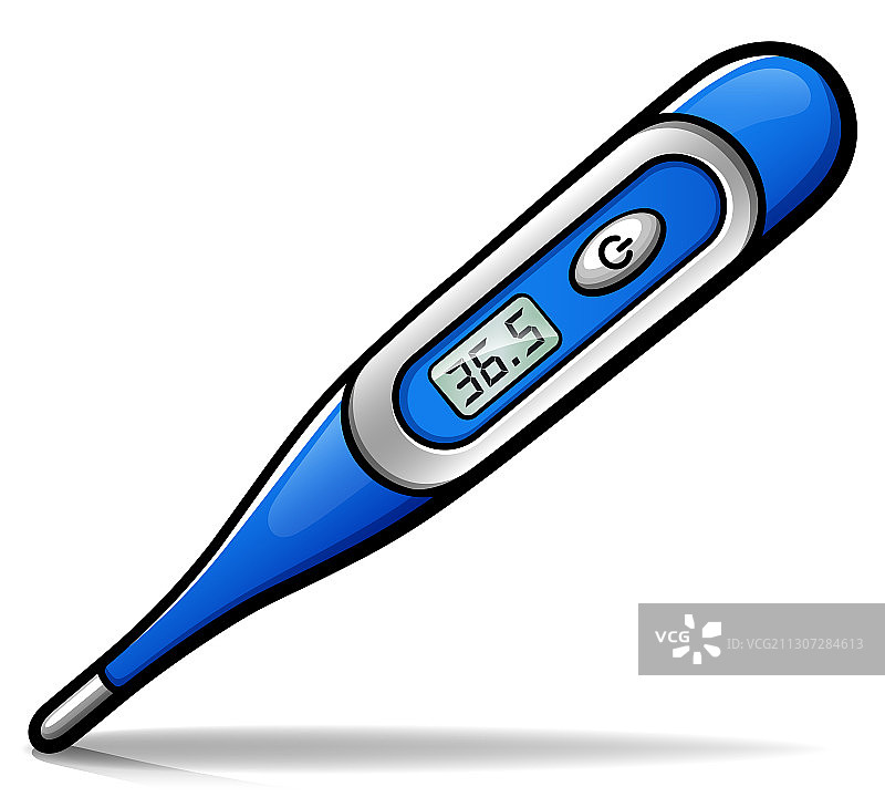 卡通医疗温度计图片素材