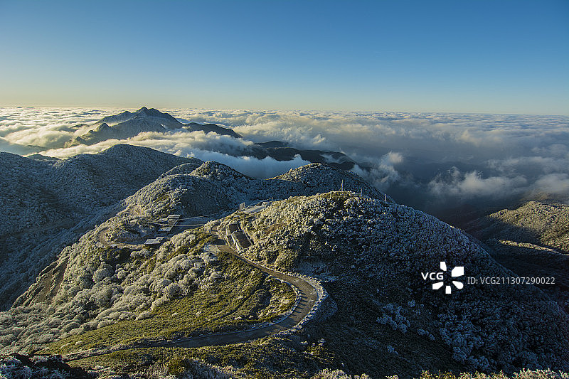 南岭之巅图片素材