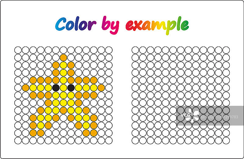 学前班苹果拼图任务游戏练习单图片素材