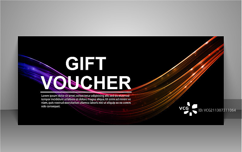 礼券模板图片素材