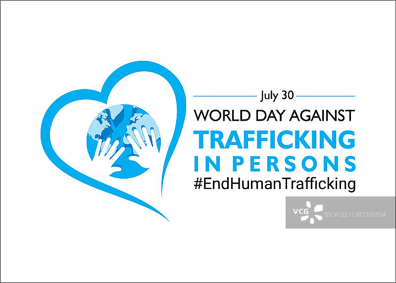 世界反对人口贩运日海报图片素材