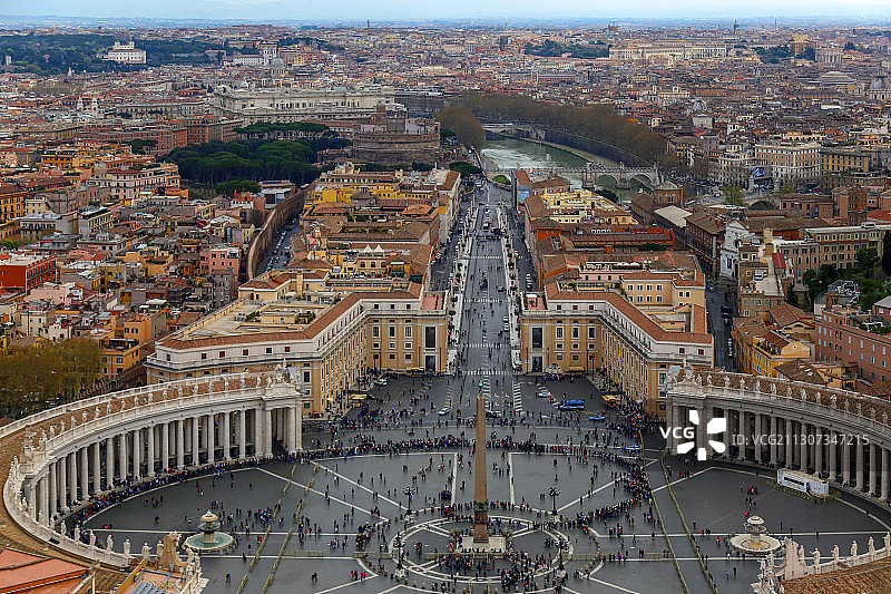 梵蒂冈和意大利的国界图片素材