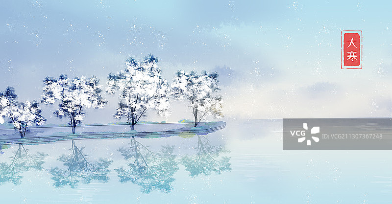 大寒图片素材