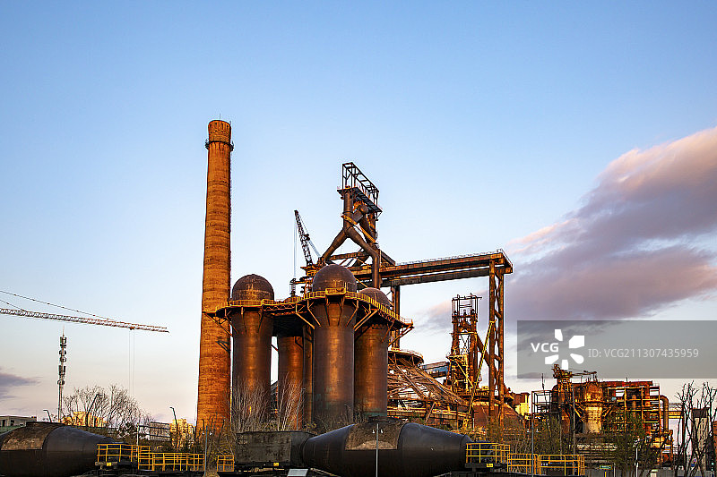 首钢工业遗址公园图片素材