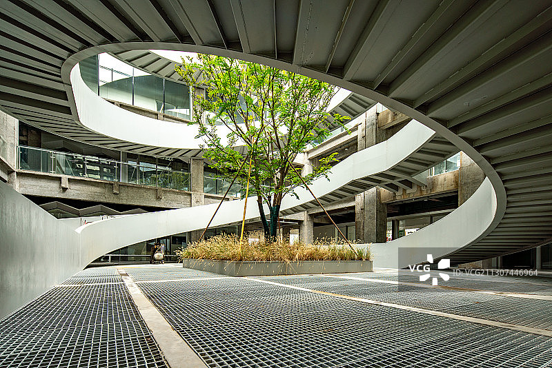 上海杨浦滨江绿之丘图片素材