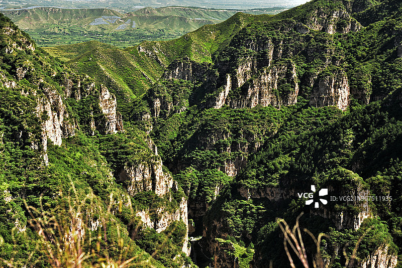 河北省保定市涞源县仙人峪风景区图片素材
