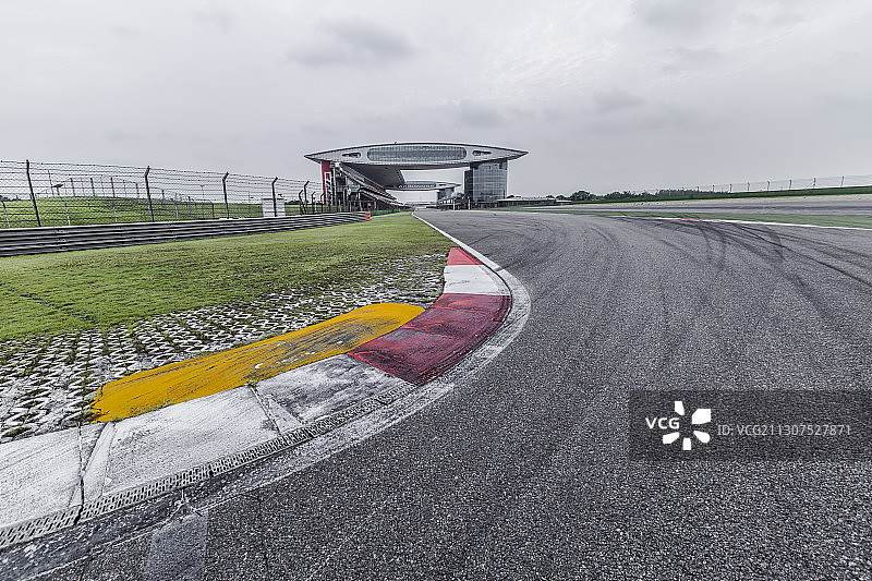 上海国际赛车场赛道素材图片素材