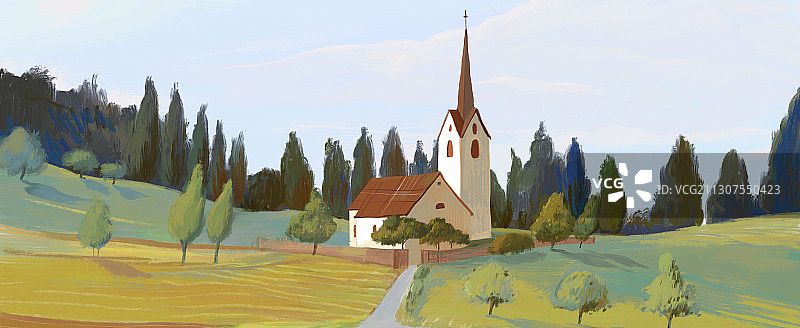 教堂图片素材